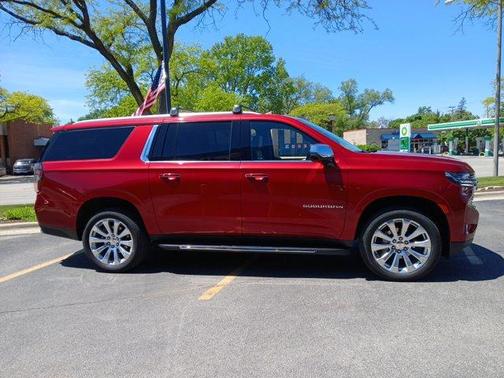 Radiant Red 2024 Chevrolet Suburban Premier