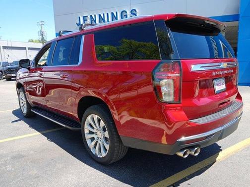 Radiant Red 2024 Chevrolet Suburban Premier