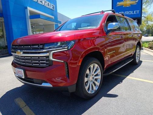 Radiant Red 2024 Chevrolet Suburban Premier