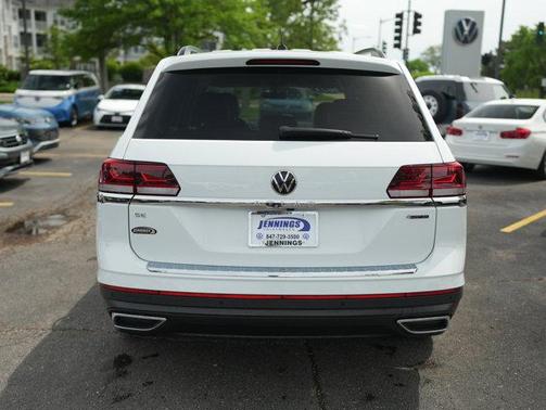 Pure White 2023 Volkswagen Atlas 2.0T SE