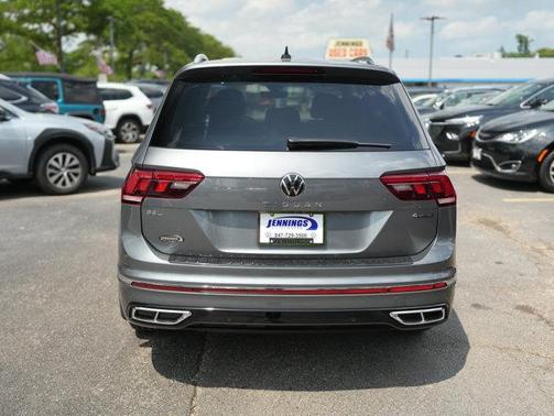 Platinum Gray Metallic 2023 Volkswagen Tiguan 2.0T SEL R-Line
