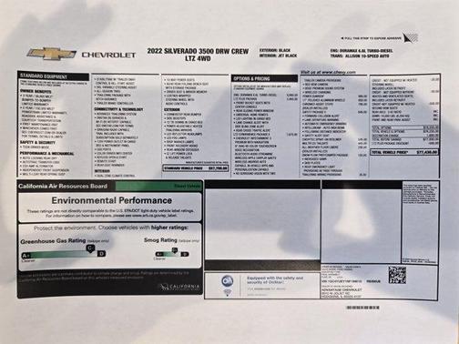 2022 Chevrolet Silverado 3500 LTZ