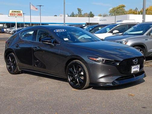 Machine Gray Metallic 2024 Mazda Mazda3 Premium Plus