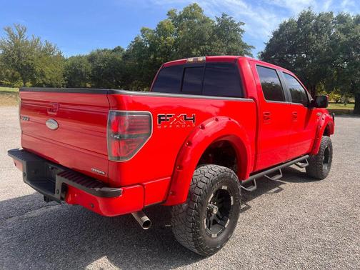 Red 2011 Ford F-150 FX4