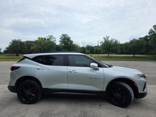 Silver Ice Metallic 2022 Chevrolet Blazer RS