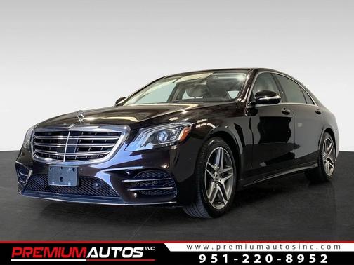 Black 2018 Mercedes-Benz S-Class 4MATIC