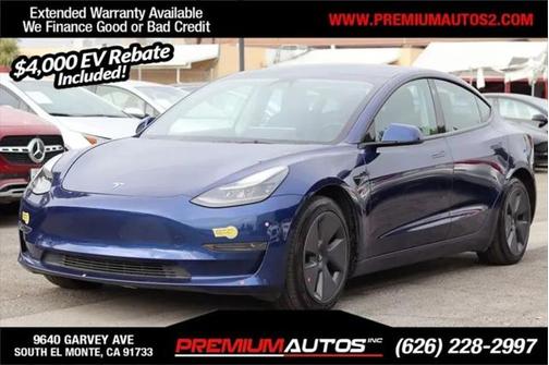 2022 Tesla Model 3 Standard Range