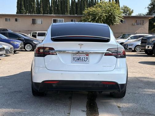 Pearl White Multi-Coat 2020 Tesla Model X Long Range Plus Dual Motor All-Wheel Drive