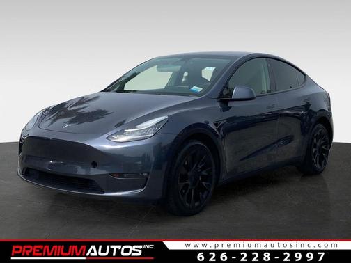 Midnight Silver Metallic 2022 Tesla Model Y Long Range Dual Motor All-Wheel Drive