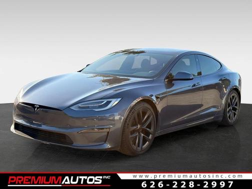 Midnight Silver Metallic 2021 Tesla Model S Long Range