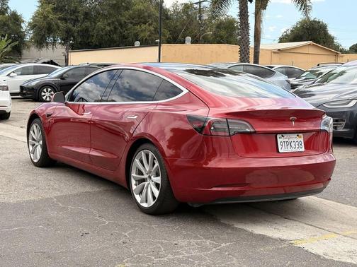 Red Multi-Coat 2020 Tesla Model 3 Standard Range Plus