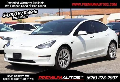 2022 Tesla Model 3 Standard Range