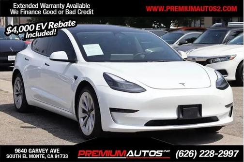 2022 Tesla Model 3 Standard Range