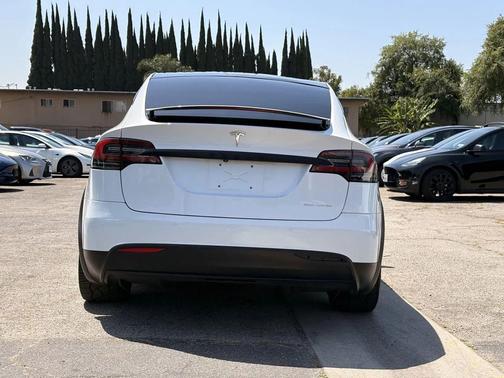 Pearl White Multi-Coat 2021 Tesla Model X Long Range Plus Dual Motor All-Wheel Drive