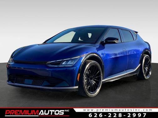 Yacht Blue 2022 Kia EV6 Wind