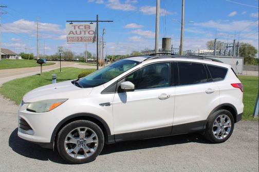 White Platinum Tricoat 2013 Ford Escape SEL