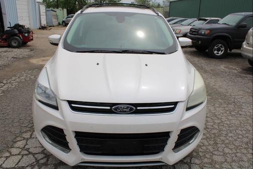 White Platinum Tricoat 2013 Ford Escape SEL