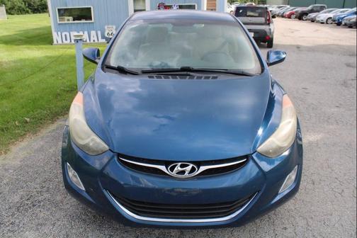 Windy Sea Blue 2013 Hyundai ELANTRA GLS