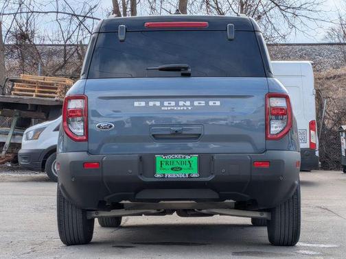 Azure Gray Metallic Tri-Coat 2025 Ford Bronco Sport Outer Banks