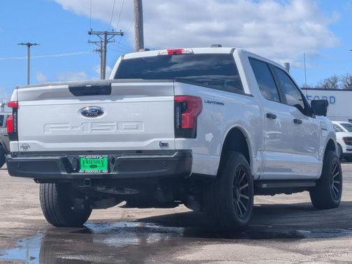 Oxford White 2022 Ford F-150 Lightning Pro