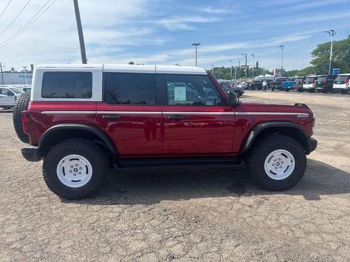 Ruby Red Metallic Tinted Clearcoat 2026 Ford Bronco Heritage Edition