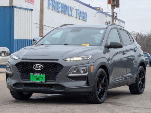 Galactic Gray 2021 Hyundai KONA Night