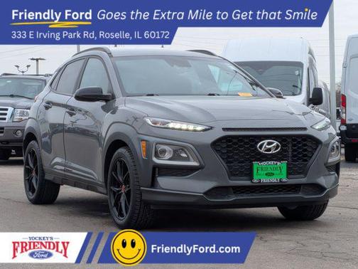 Galactic Gray 2021 Hyundai KONA Night