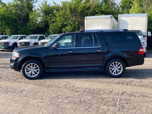 Shadow Black 2017 Ford Expedition EL Limited