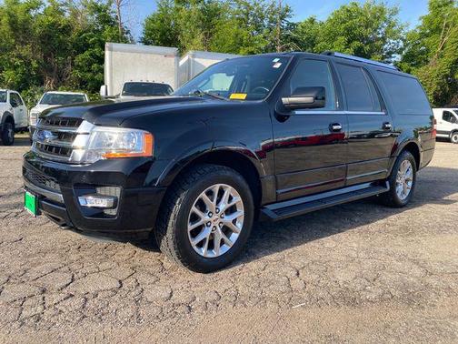 Shadow Black 2017 Ford Expedition EL Limited