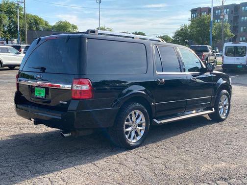 Shadow Black 2017 Ford Expedition EL Limited