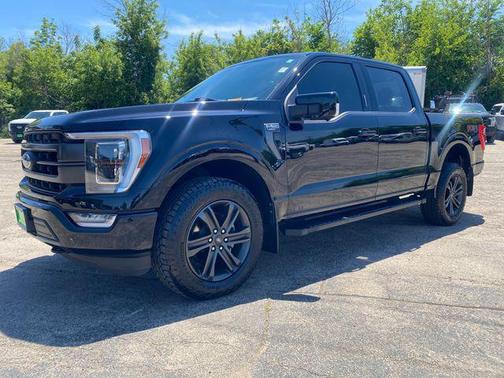 Black Metallic 2021 Ford F-150 Lariat Truck