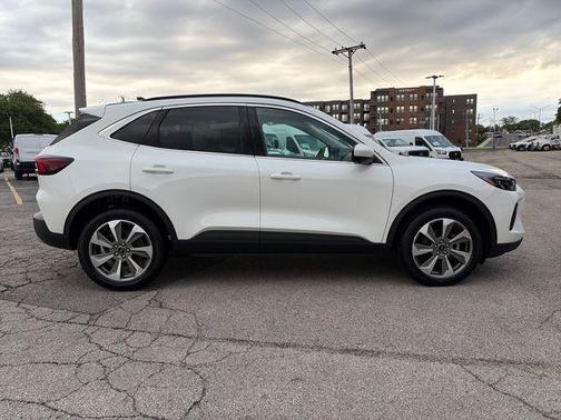 White 2024 Ford Escape Platinum