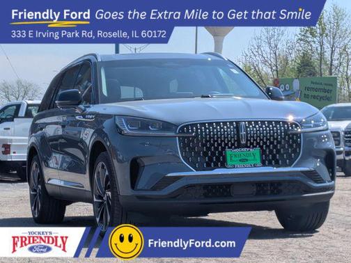 Blue Metallic 2025 Lincoln Aviator Reserve AWD