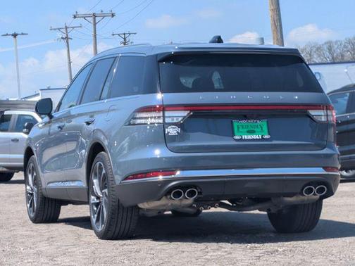 Blue Metallic 2025 Lincoln Aviator Reserve AWD