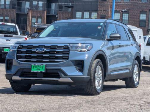 Vapor Blue Metallic 2025 Ford Explorer Active