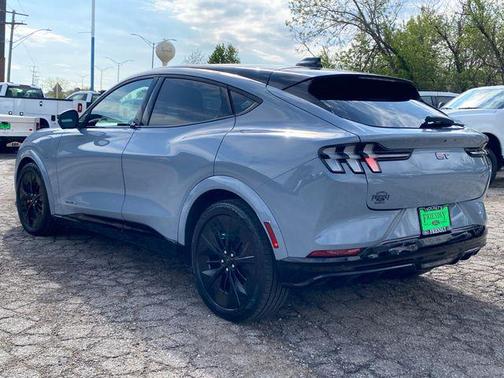 Glacier Gray Metallic TriCoat 2025 Ford Mustang Mach-E GT
