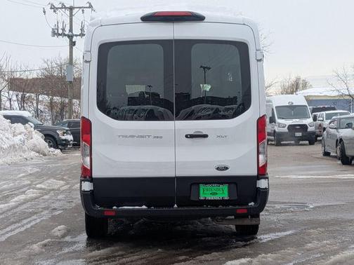 Oxford White 2023 Ford Transit-350 XLT