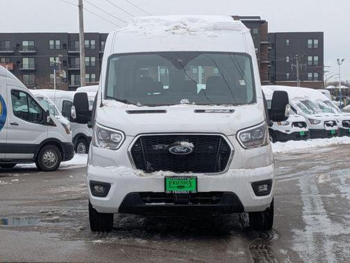 Oxford White 2023 Ford Transit-350 XLT