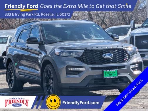 CARBONIZED GRAY METALLIC 2022 Ford Explorer ST