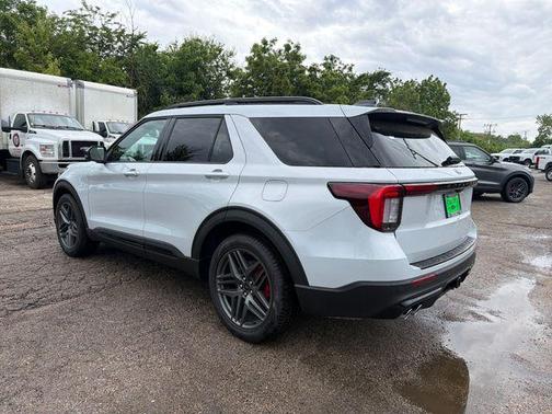 Space White Metallic 2026 Ford Explorer ST