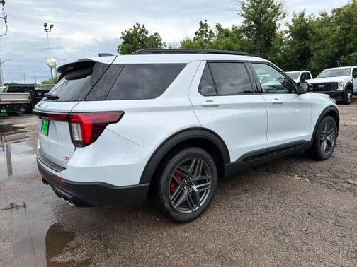 Space White Metallic 2026 Ford Explorer ST