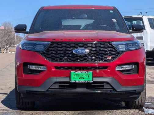 Rapid Red Metallic Tinted Clearcoat 2022 Ford Explorer ST