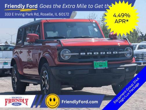 Hot Pepper Red Metallic Tinted Clearcoat 2024 Ford Bronco Outer Banks