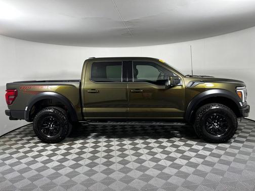 Shelter Green 2025 Ford F-150 Raptor