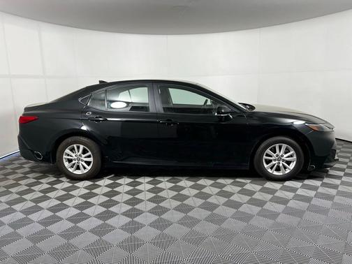 Midnight Black Metallic 2025 Toyota Camry LE
