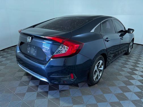 Cosmic Blue Metallic 2019 Honda Civic LX