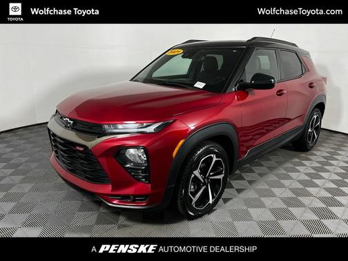 Scarlet Red Metallic 2021 Chevrolet Trailblazer RS