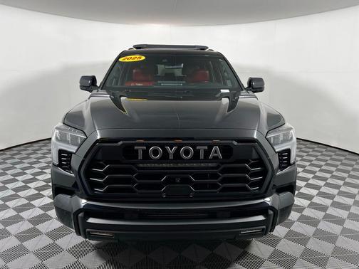 Midnight Black Metallic 2025 Toyota Sequoia TRD Pro