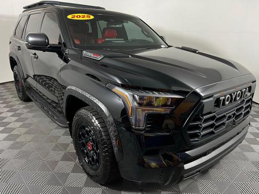 Midnight Black Metallic 2025 Toyota Sequoia TRD Pro