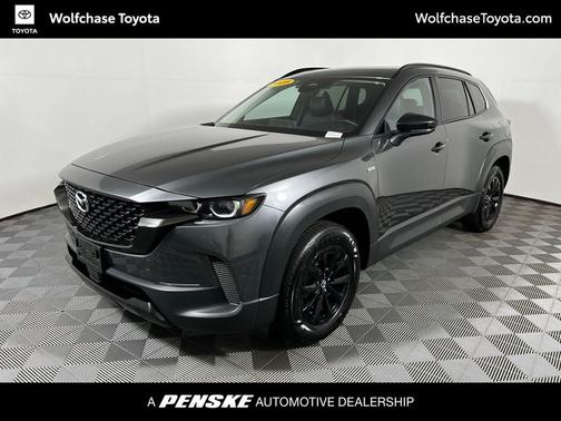 Machine Gray Metallic 2025 Mazda CX-50 Hybrid Premium Package